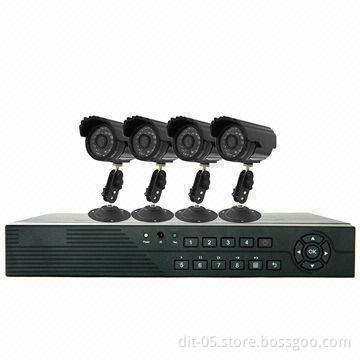 4 Channel H.264 DVR (P2P) with Network Transmission